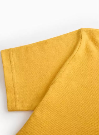 2 Pack Unisex Polo Shirts - Yellow