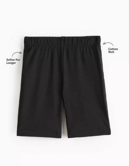 2 Pack Cycling Shorts - Black