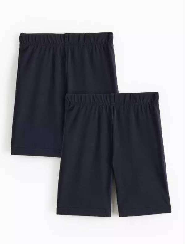 2 Pack Cycling Shorts - Navy