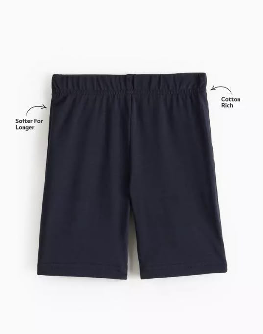 2 Pack Cycling Shorts - Navy