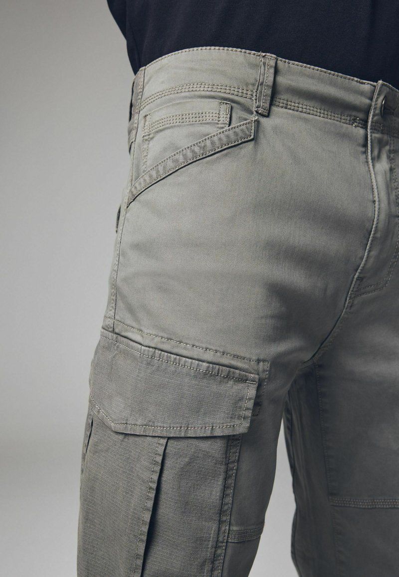 Detail Stretch Cargo trousers - Pale Green
