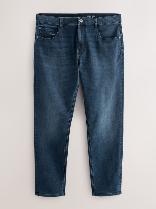 Single Slim Fit Classic Stretch Jeans - Blue Steel
