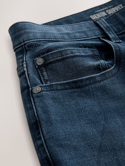 Single Slim Fit Classic Stretch Jeans - Blue Steel