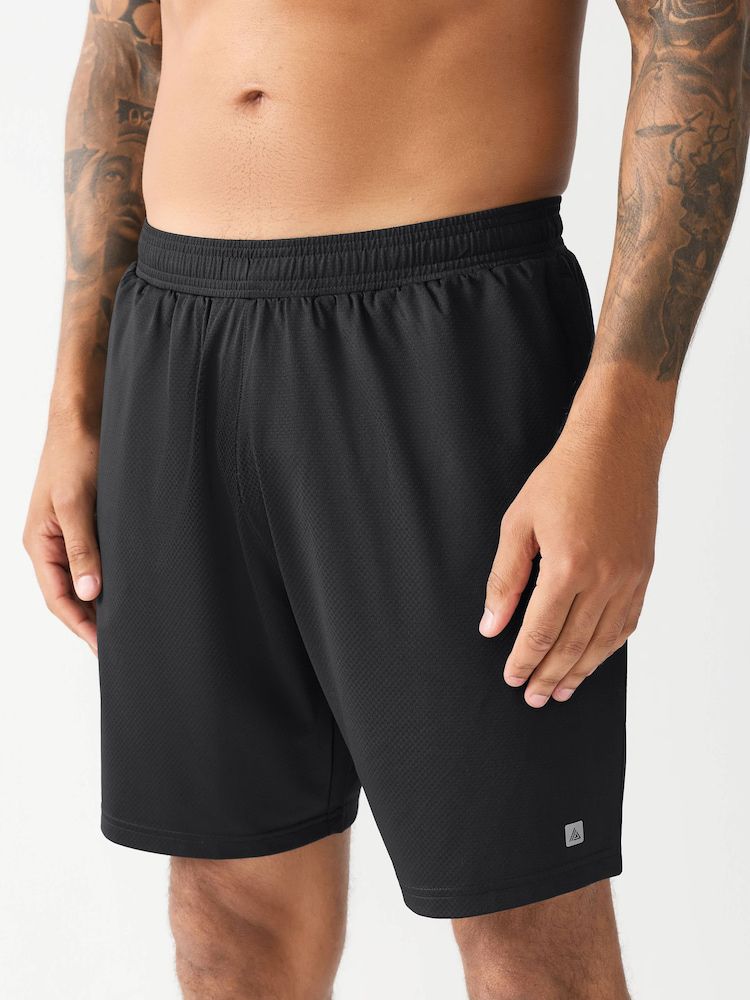 Active Gym Textured Training Shorts - Black