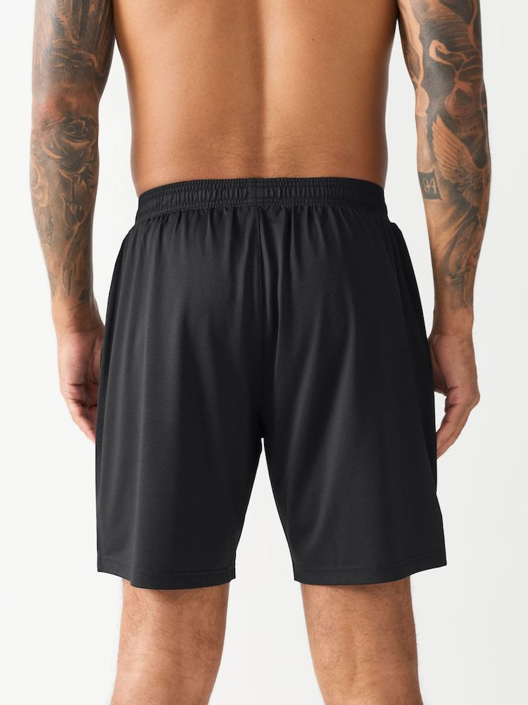 Active Gym Textured Training Shorts - Black
