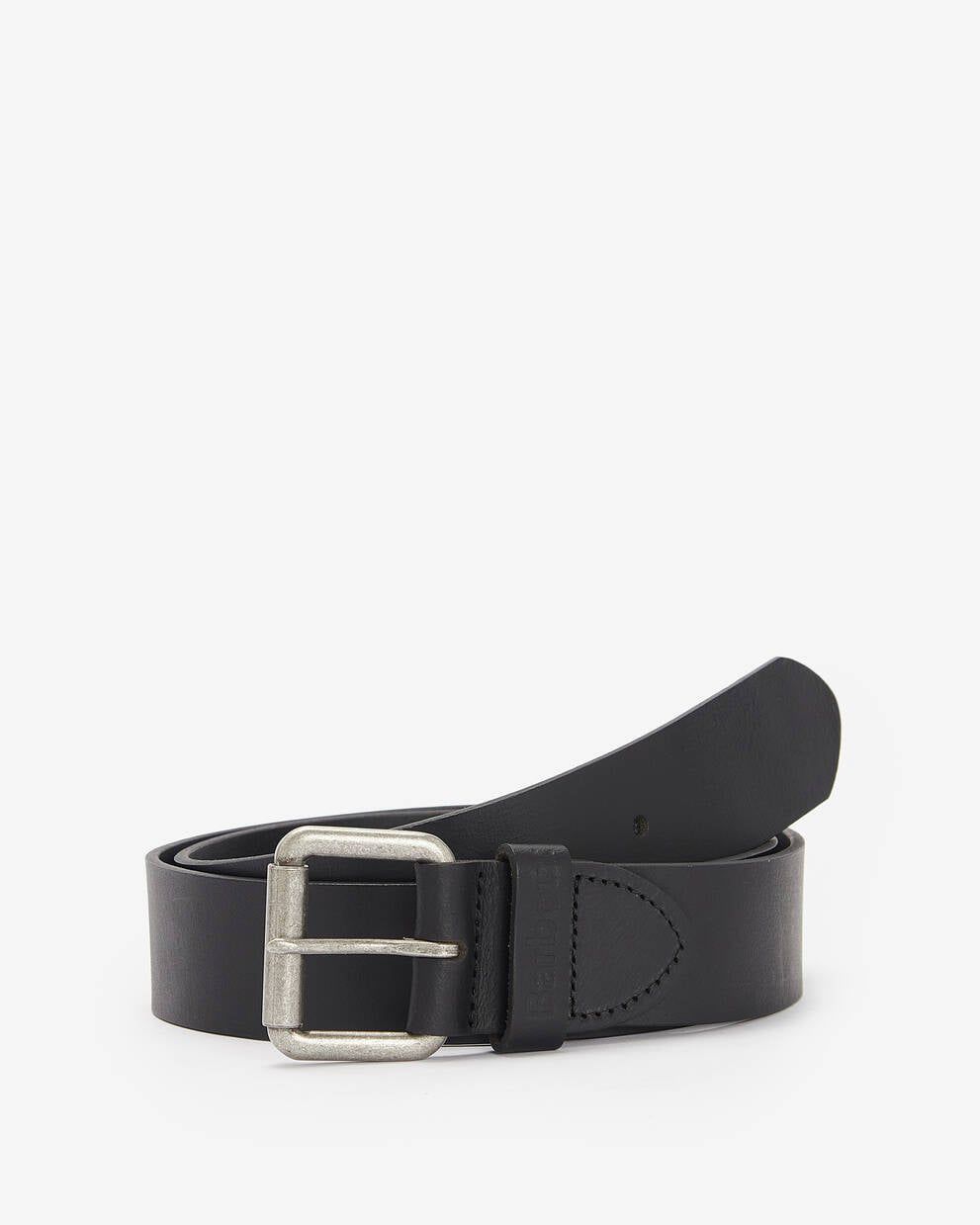 Allanton Leather Belt - Black