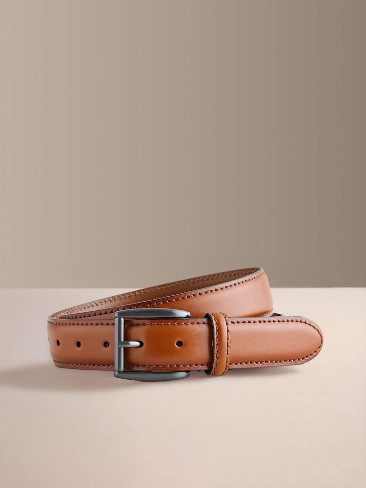 Signature Formal Belt - Tan Brown