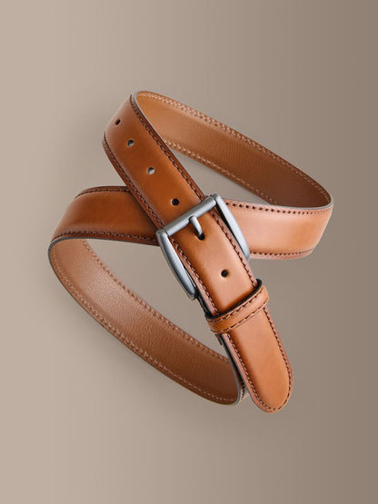 Signature Formal Belt - Tan Brown