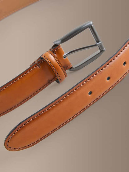 Signature Formal Belt - Tan Brown