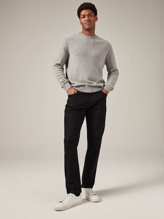 Classic Stretch Regular Fit Jeans - Black