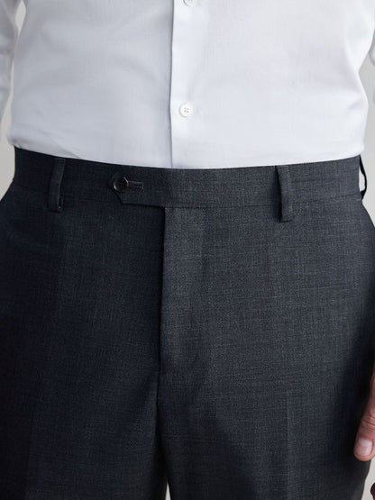 Regular Fit Signature Nova Fides Trousers - Charcoal Grey