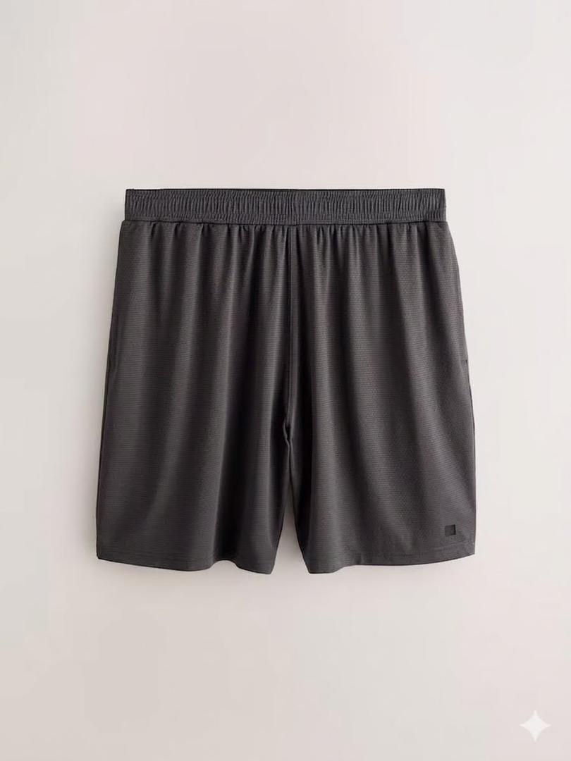 Active Gym Textured Training Shorts - Dark Grey