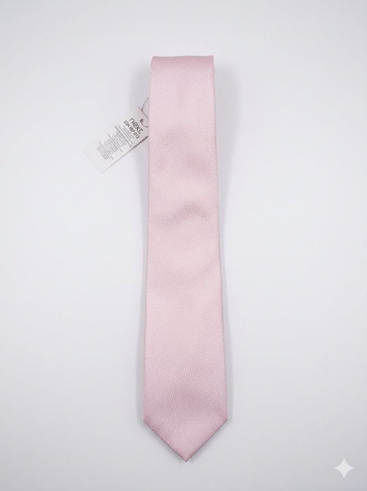 Textured Regular-Width Tie - Pink