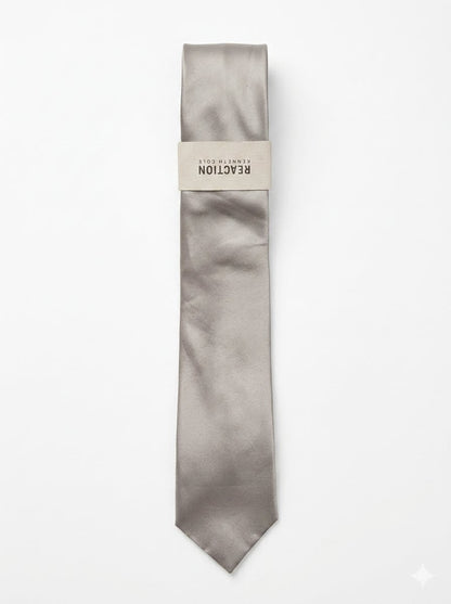 Formal Men's Neck Tie - Silver Grey