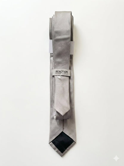 Formal Men's Neck Tie - Silver Grey