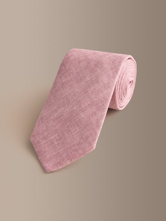 Bottinelli Silk Italian Signature Tie - Pink