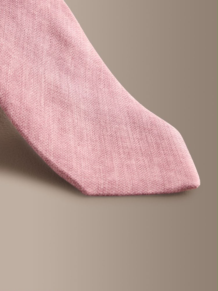 Bottinelli Silk Italian Signature Tie - Pink