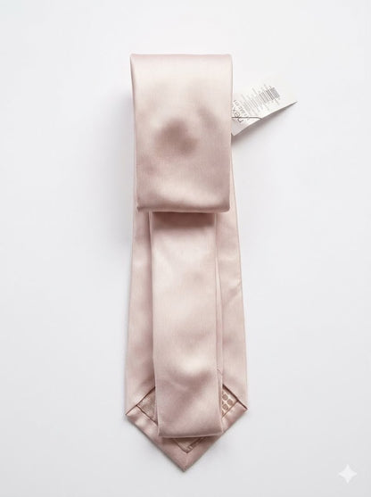 Men’s Formal Neck Tie - Pale Beige