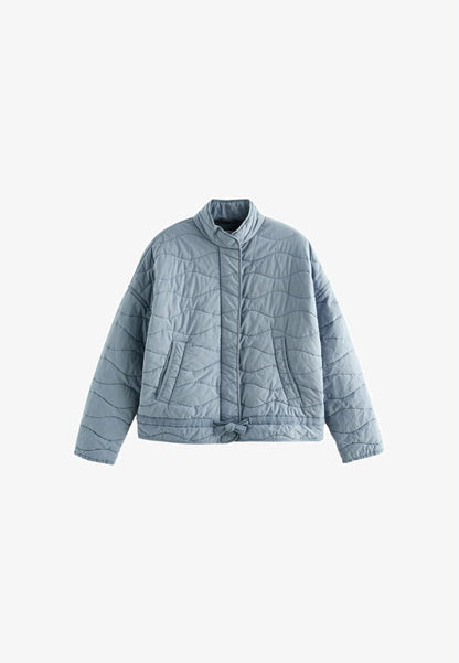 Quilted Light Jacket - Blue