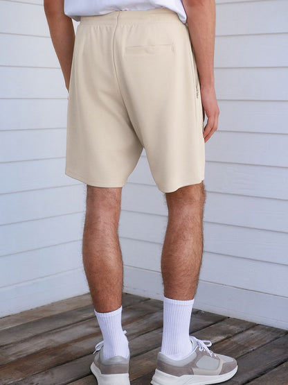 Regular Fit Shorts - Cream