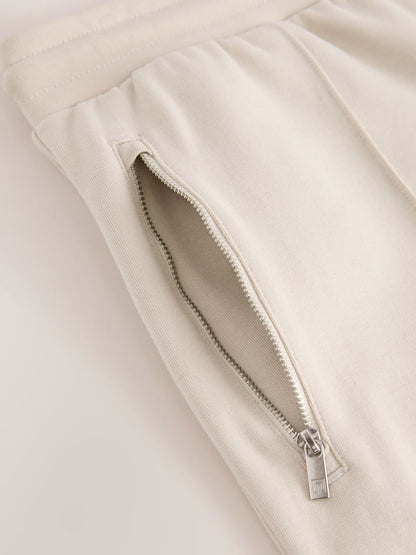 Regular Fit Shorts - Cream