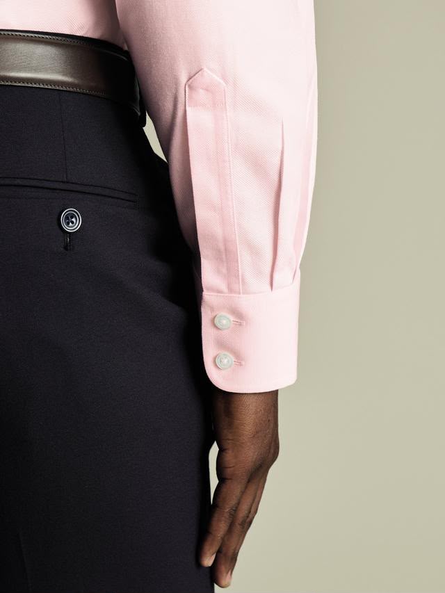 Non-Iron Royal Oxford Classic Fit Shirt - Pink