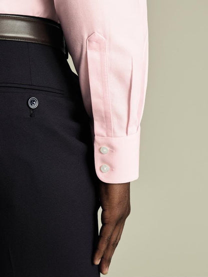 Non-Iron Royal Oxford Classic Fit Shirt - Pink