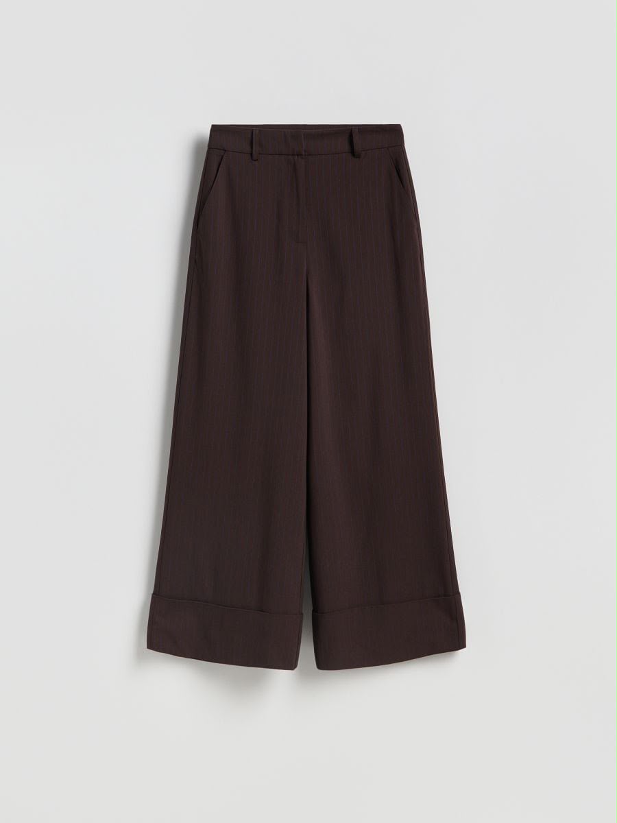 Reserved Loose Pants - Dark Brown