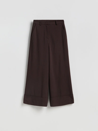 Reserved Loose Pants - Dark Brown