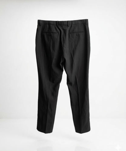 Classic Tailored Formal Dress Trousers - Black