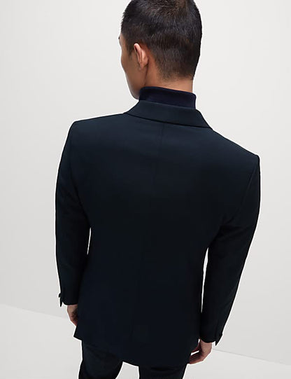 M&S Slim Fit Double Breasted Tuxedo Suit Set