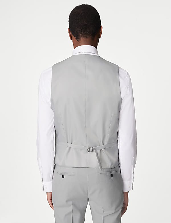 M&S Skinny Fit Stretch waistcoat