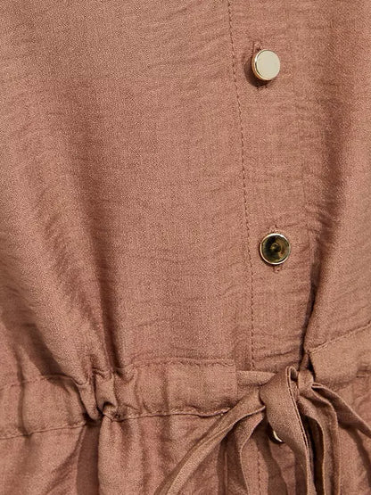 Utility Tie Front Co-ord Shirt