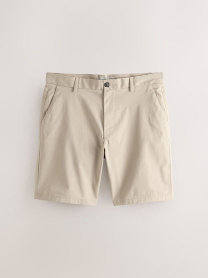 Stone Straight Fit Stretch Chino Short