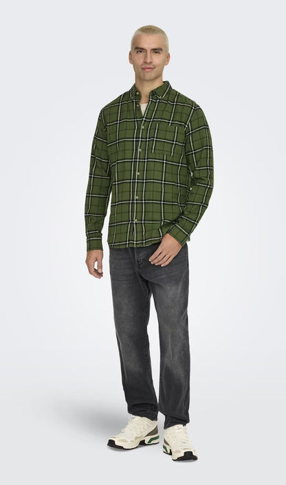 Onsral  Slim Check Shirt
