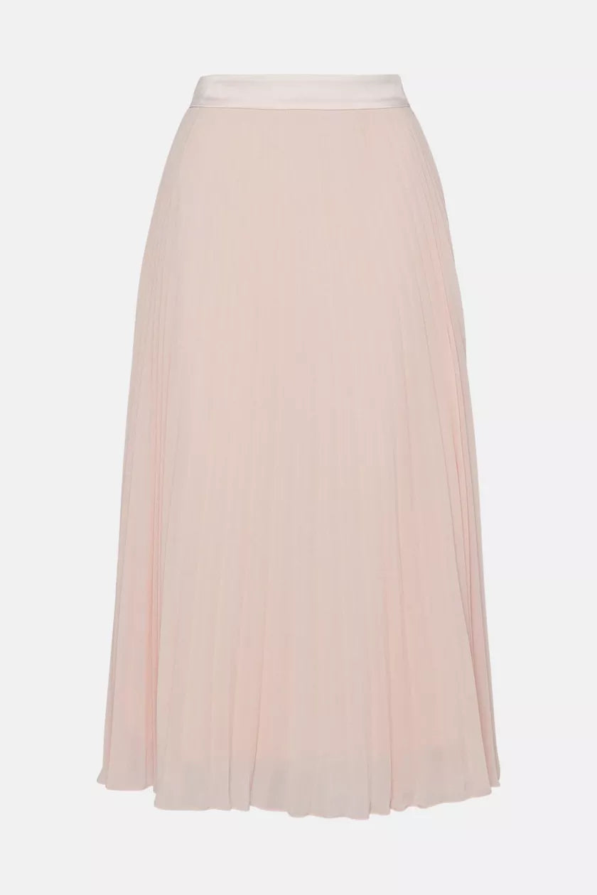 Pleated Midi Skirt