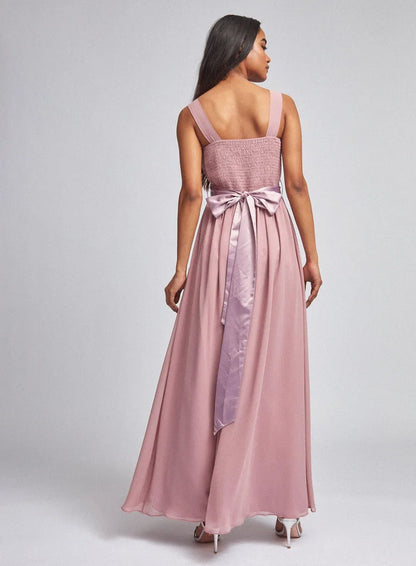 Petite Natalie Rose Pink Maxi