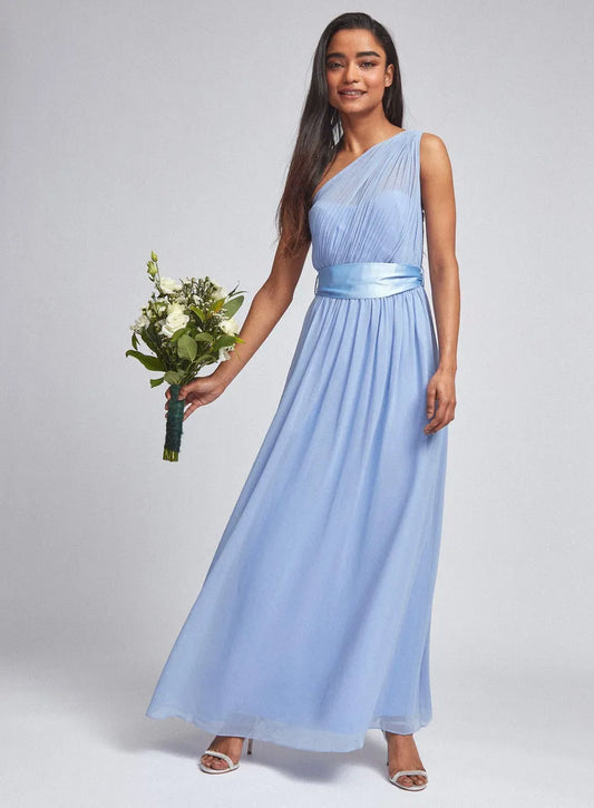 Petite Blue Sadie Maxi Dress