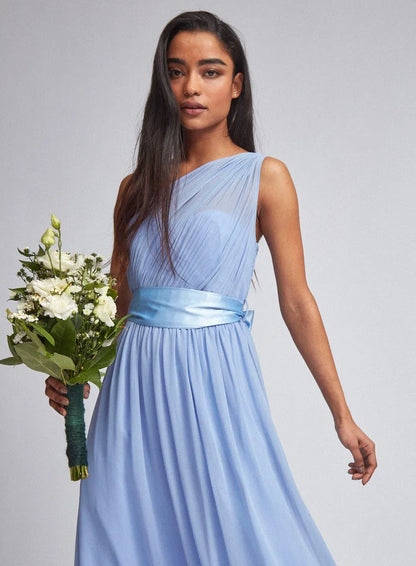 Petite Blue Sadie Maxi Dress
