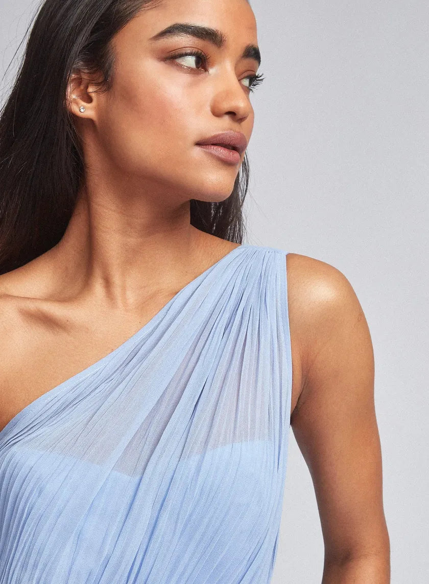 Petite Blue Sadie Maxi Dress