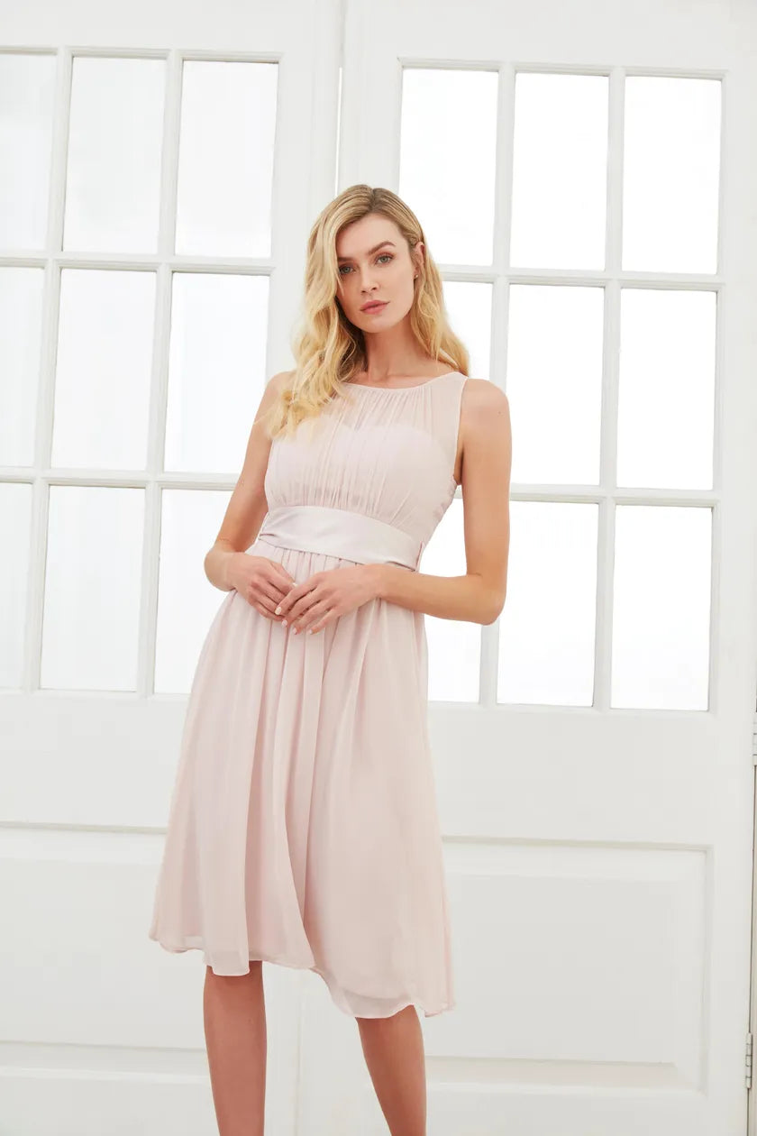 Bethany Blush Midi Dress