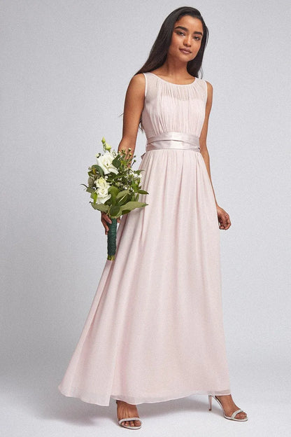 Showcase Petite Blush Natalie Maxi Dress