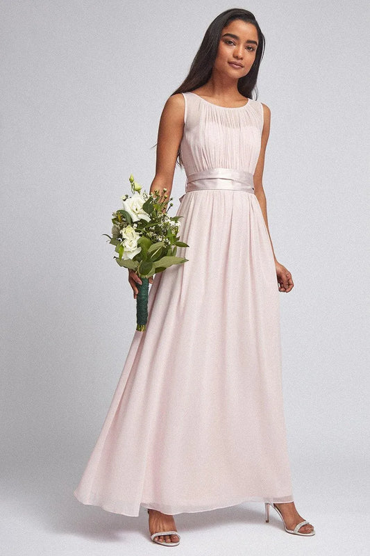 Showcase Petite Blush Natalie Maxi Dress