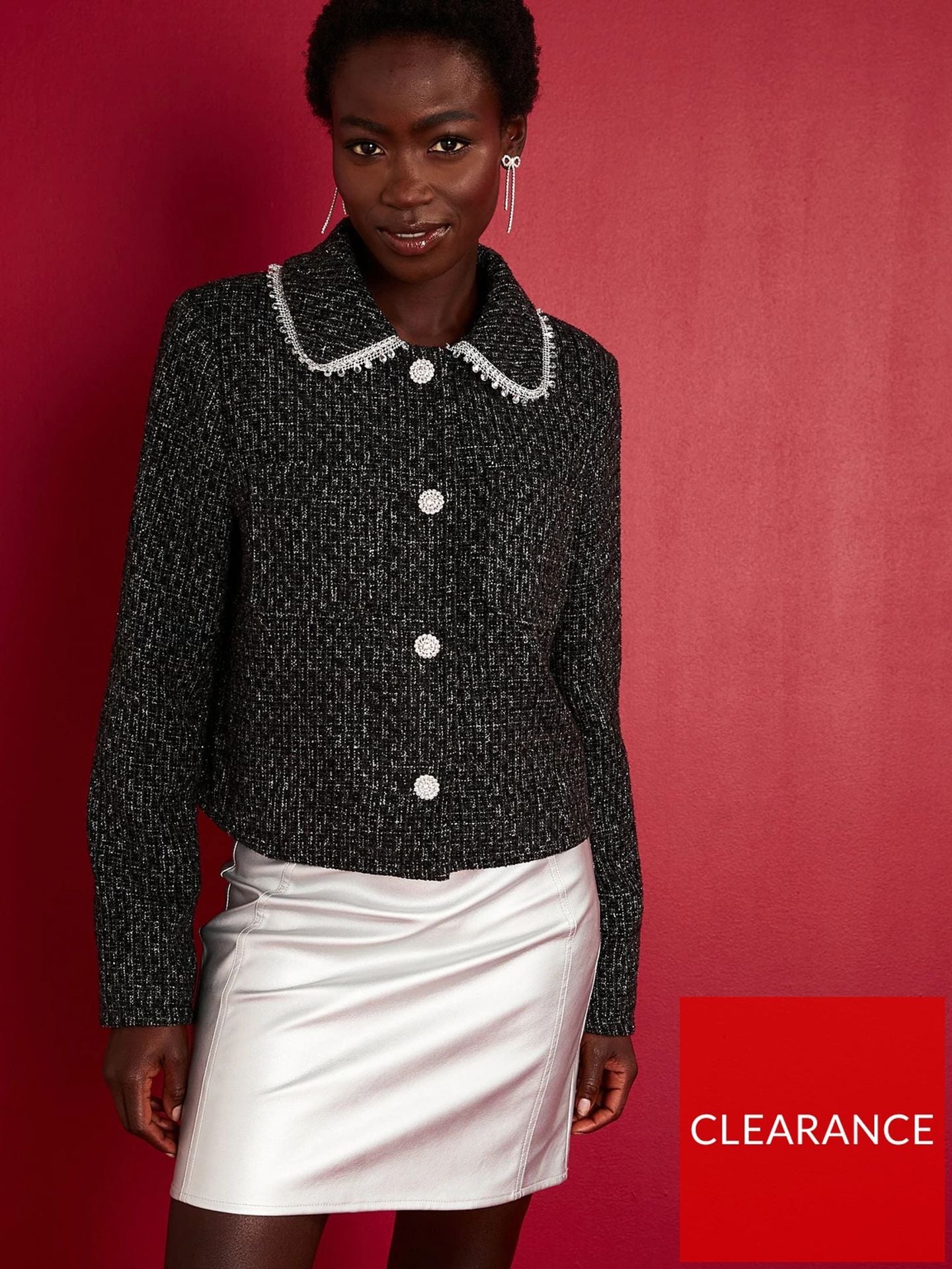 Diamante Trim Trophy Jacket