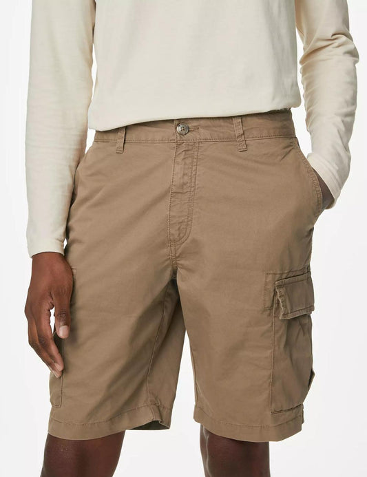 Pure Cotton Cargo Shorts