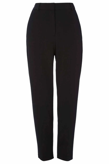 Black Straight Leg Stretch Trouse