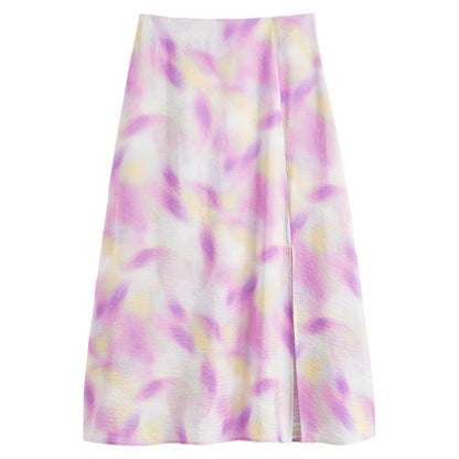 Tie Dye Midi Skirt