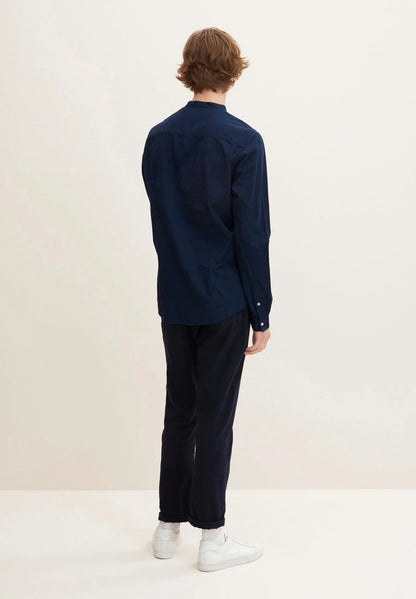 Tom Tailor Denim Shirt - Dark Blue