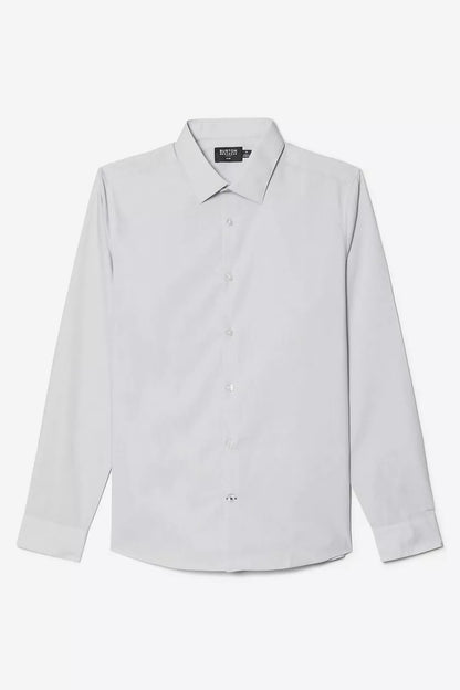 Grey Slim Fit Essential Shirt