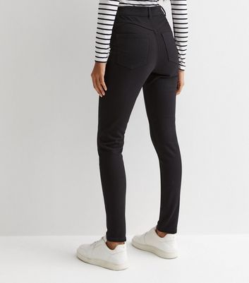 Petite Black Lift & Shape Jenna Skinny Jeans